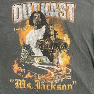 OutKast Hotlanta Ms Jackson Hip Hop Graphic T-Shirt Size Small